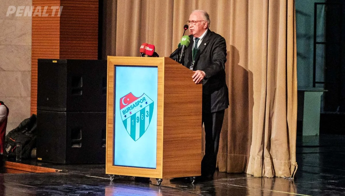 Bursaspor Kulübü'nde Sinan Bür, 507 Oy Alarak Yeni Başkan Seçildi
