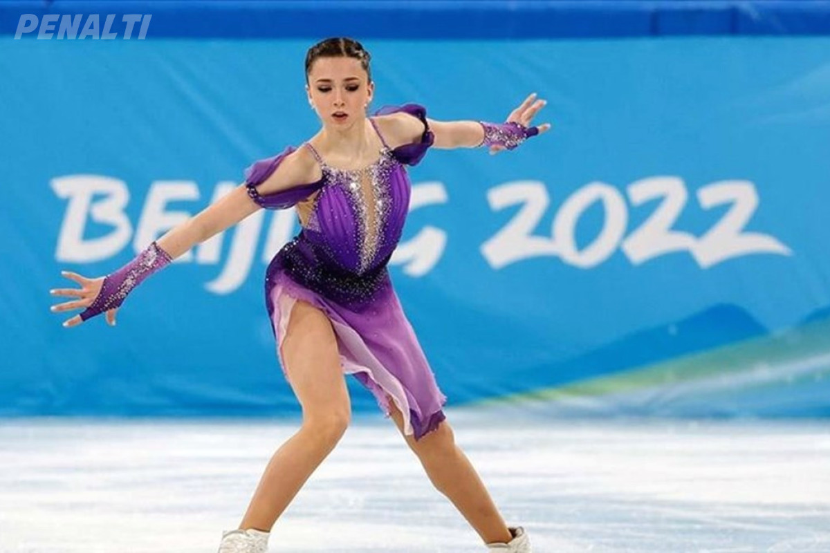Kamila Valiyeva&#039;ya Pekin 2022&#039;Deki Doping Skandalı Sonrası 4 Yıl Men Cezası Verildi.