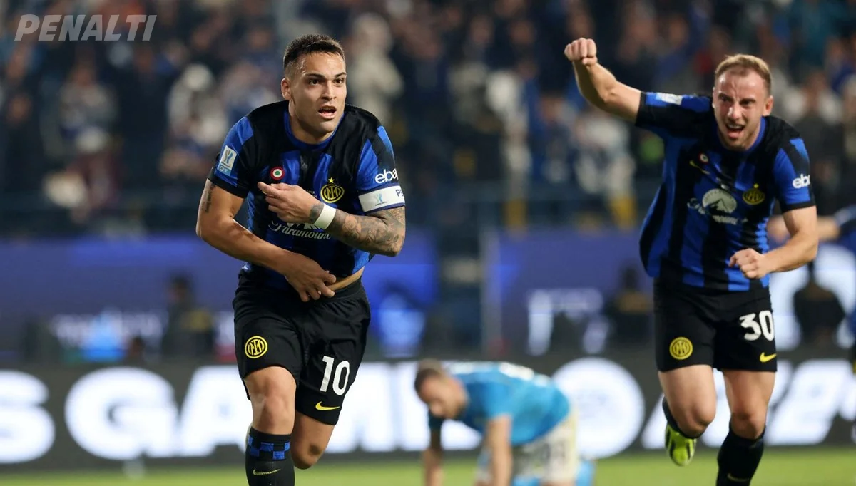 Inter, Napoli'yi 1-0 Yenerek İtalya Süper Kupa Şampiyonu Oldu