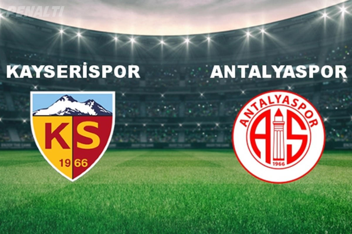 Kayserispor - Antalyaspor Süper Lig Maçı Ne Zaman, Saat Kaçta Ve Hangi Kanalda Yayınlanacak?